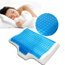 Custom Household Cooling Gel Memory Foam Pillows Sleeping Cool Pad Pillow for Summer